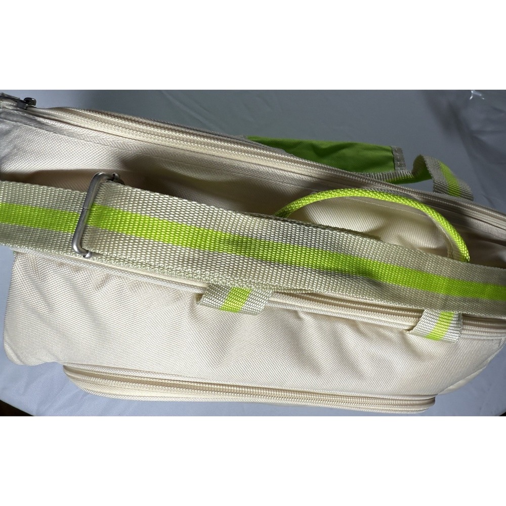 Picnic Bag Pack 4 Person‎ IBM company Hamper Cooler Mugs Plates Cutlery Travel - Picture 11 of 16